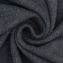 Biologische katoenen fleece, antracietgrijs