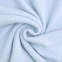 Biologische katoenen fleece, lichtblauw