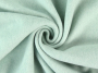 Biologische katoenen fleece, licht mintgroen