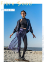 Tissu organza Fibre Mood, bleu marine