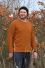 Ottoman Jersey uni, cognac
