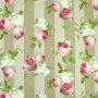 Tissu déperlant extérieur Dralon Roses romantiques, sable