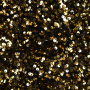 Pailletten velours stof, goud