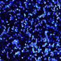Tissu paillettes et velours, bleu royal