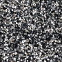 Tissu paillettes et velours, argent