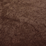 Tissu panne de velours, marron foncé