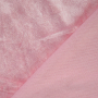 Tissu panne de velours, rose foncé