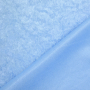 Tissu panne de velours, bleu clair