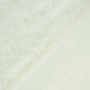 Tissu panne de velours, blanc cassé