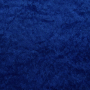 Tissu panne de velours, bleu