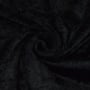 Tissu panne de velours, noir