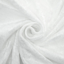 Tissu panne de velours, blanc