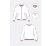 Papieren patroon pattydoo Collegejacke Hanna, Duits