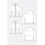 Papieren patroon pattydoo Anorak Skylar, Duits