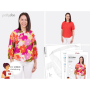 Paper pattern pattydoo ladies blouse Willow, German