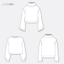 Papieren patroon pattydoo Mimi Dames Pullover, Duits