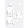 Papieren patroon pattydoo Cleo Sweatshirt , Duits