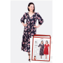 pattydoo robe en pour femmes Ida patron papier, en allemand