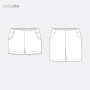 Papieren patroon pattydoodamesbroek Summer, Duits