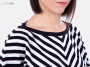 pattydoo Batwing-Shirt Josie Patron en papier, en allemand