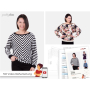 pattydoo Batwing-Shirt Josie Patron en papier, en allemand