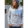 pattydoo Sweat à capuche Nelly Patron papier, en allemand