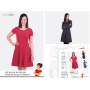 pattydoo Robe d'été Ella Patron papier, en allemand