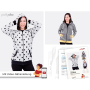 pattydoo Veste à capuche Janice Patron papier, en allemand