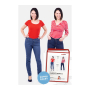 pattydoo Regular Waist Damenjeans 1 und 2 Papierschnittmuster