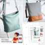 Patron en papier Pattydoo Sac  Tasche Annie & Louise, en allemand