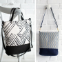 Patron en papier Pattydoo Sac  Tasche Annie & Louise, en allemand