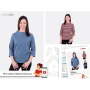 pattydoo Stella turtleneck shirt patron en papier en allemand