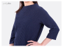 pattydoo Stella turtleneck shirt patron en papier en allemand