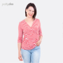 Papieren patroon pattydoo wikkelshirt Jessy, Duits