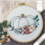 Fichier dessin flocage & modèle broderie Kürbis Beemybear