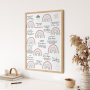 Plotterbestand beemybear Boho Regenbogen, Duits