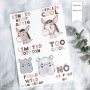 Plotterdatei beemybear Tierisch cool, german