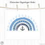 Plotterbestand CoelnerLiebe Rainbow Anchor, Duits