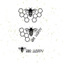 Plotterbestand DIY Hunger Bee Happy, Duits