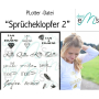 Plotterdatei drei eM's Sprücheklopfer 2