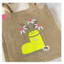 Fichier dessin flocage Bottes à fleurs GroWiDesign