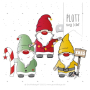 Plotterbestand GroWiDesign XMAS Wichtel Megapack, Duits