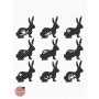 Fichier dessin flocage Lapins scandinaves 