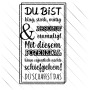 Plotterdatei Löwenjunges Du schaffst das Private Lizenz, duits