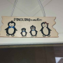 Fichier dessin flocage Famille de pingouins licence privée Löwenjunges