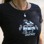 Fichier dessin flocage Camping-car nature Life is a journey Maker Mauz