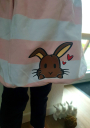 Fichier dessin flocage Lapin Pâques MiToSa-Kreativ
