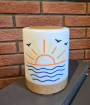 Plotterdatei MiToSa-Kreativ Sunset by the sea, german