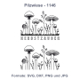 Fichier dessin flocage culture de champignons Rock Queen