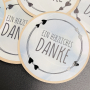 Plotterdatei Selbernähen.net Danke, duits